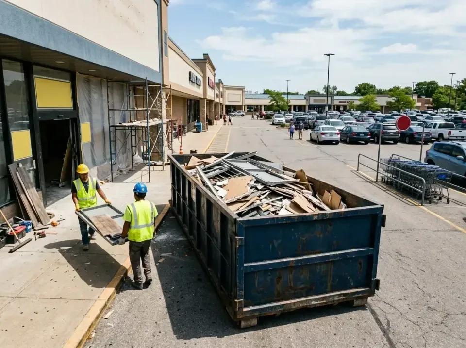retail-store-renovation-debris-003 — frequently asked questions, Roll-off Dumpster Rentals in Falmouth, VA